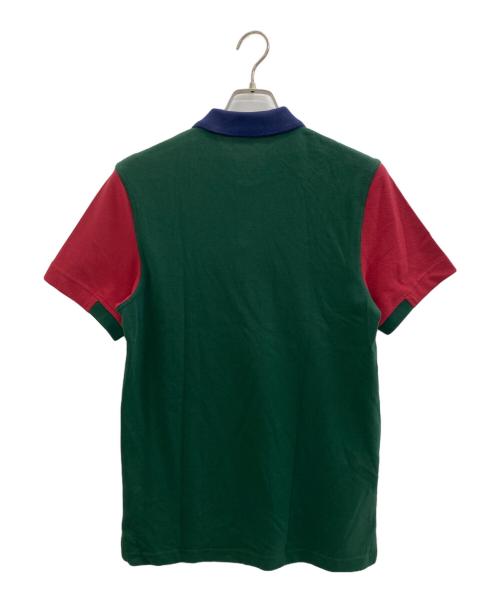 FRED PERRY（フレッドペリー）FRED PERRY (フレッドペリー) ポロシャツ ネイビー×グリーン サイズ:S 未使用品の古着・服飾アイテム