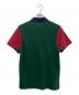 FRED PERRY (フレッドペリー) ポロシャツ ネイビー×グリーン サイズ:S 未使用品：7000円