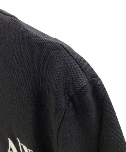 ARMANI EXCHANGE（アルマーニ エクスチェンジ）ARMANI EXCHANGE (アルマーニ エクスチェンジ) ポロシャツ ブラック サイズ:M 未使用品の古着・服飾アイテム