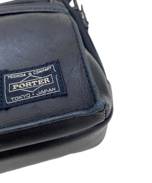 PORTER（ポーター）PORTER (ポーター) ボディバッグ ブラックの古着・服飾アイテム