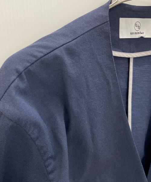 un number（アンナンバー）un number (アンナンバー) ジャケット ネイビー サイズ:Fの古着・服飾アイテム