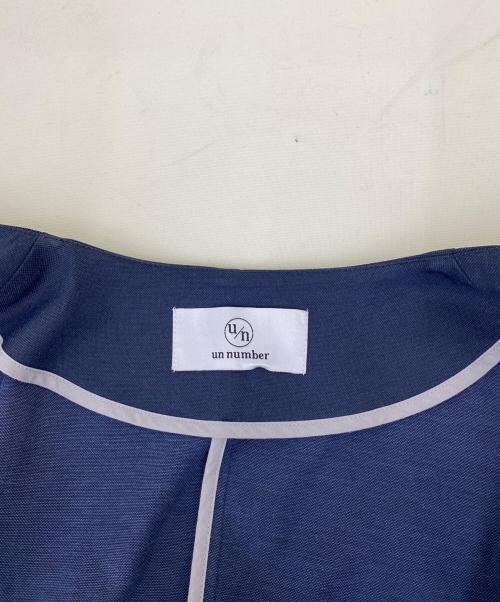 un number（アンナンバー）un number (アンナンバー) ジャケット ネイビー サイズ:Fの古着・服飾アイテム
