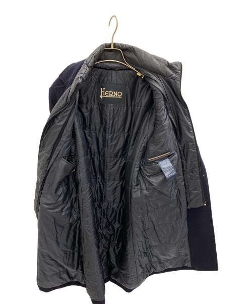 HERNO（ヘルノ）HERNO (ヘルノ) チェスターコート ネイビー サイズ:SIZE 48の古着・服飾アイテム