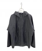 Snow peakスノーピーク）の古着「FR RAIN JACKET」｜チャコールグレー