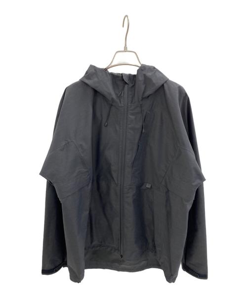 Snow peak（スノーピーク）snow peak (スノーピーク) FR RAIN JACKET チャコールグレー サイズ:Lの古着・服飾アイテム