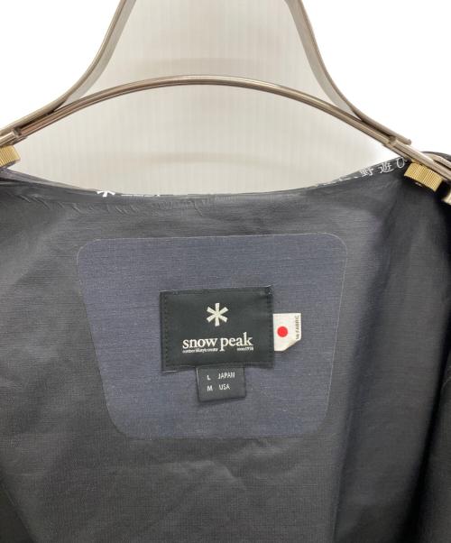 Snow peak（スノーピーク）snow peak (スノーピーク) FR RAIN JACKET チャコールグレー サイズ:Lの古着・服飾アイテム