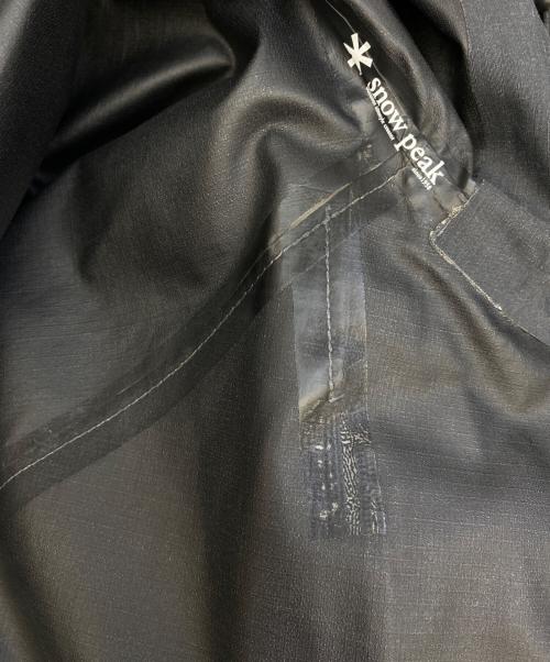 Snow peak（スノーピーク）snow peak (スノーピーク) FR RAIN JACKET チャコールグレー サイズ:Lの古着・服飾アイテム