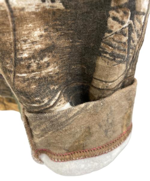 Realtree（リアルツリー）REALTREE (リアルツリー) プルオーバーパーカー グレー×ピンク サイズ:Lの古着・服飾アイテム