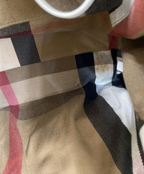 BURBERRY（バーバリー）BURBERRY (バーバリー) トートバッグ アイボリーの古着・服飾アイテム