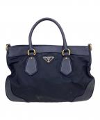 PRADAプラダ）の古着「2WAYバッグ」｜ブラック