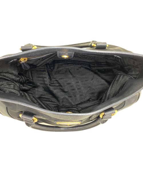 PRADA（プラダ）PRADA (プラダ) 2WAYバッグ ブラックの古着・服飾アイテム