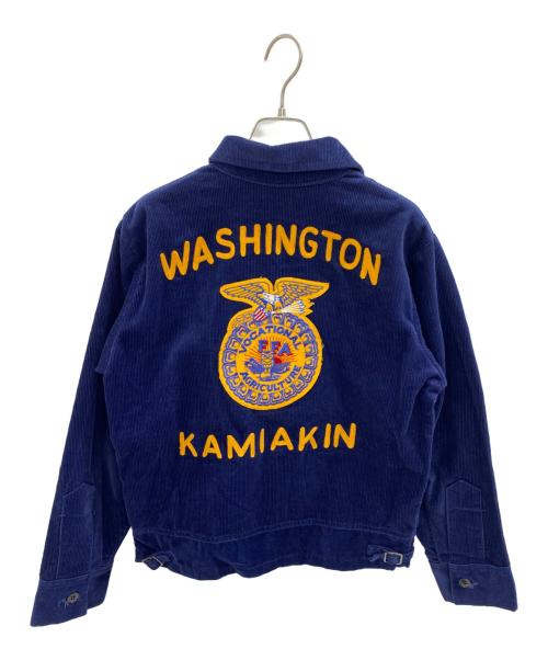 NATIONAL FFA（ナショナルエフエフエー）NATIONAL FFA (ナショナルエフエフエー) FFAジャケット ブルー サイズ:36の古着・服飾アイテム