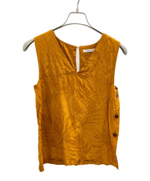 CURRENTAGE（カレンテージ）CURRENTAGE (カレンテージ) ノースリーブブラウス オレンジ サイズ:-の古着・服飾アイテム