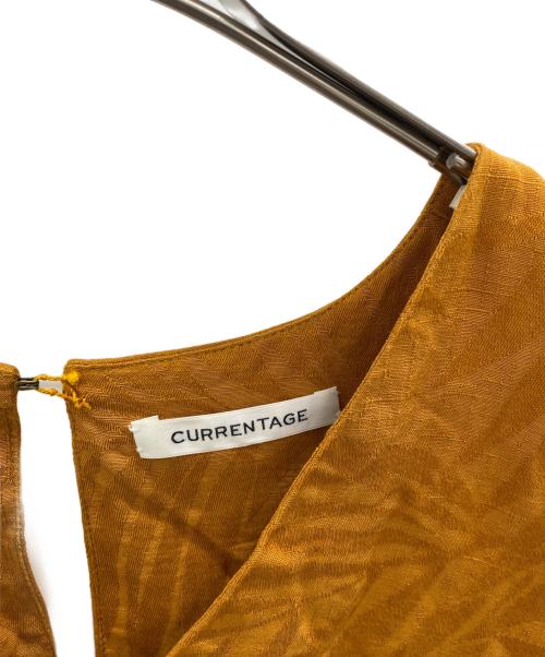 CURRENTAGE（カレンテージ）CURRENTAGE (カレンテージ) ノースリーブブラウス オレンジ サイズ:-の古着・服飾アイテム