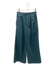 Dickies×styling/（ディッキーズ×スタイリング）の古着「コラボハカマワイドパンツ」｜グリーン