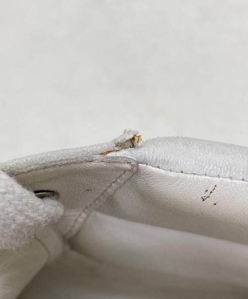 PRADA（プラダ）PRADA (プラダ) ハイカットスニーカー アイボリー サイズ:38.5の古着・服飾アイテム