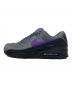 NIKE (ナイキ) スニーカー グレー×パープル サイズ:26.5cm：12000円
