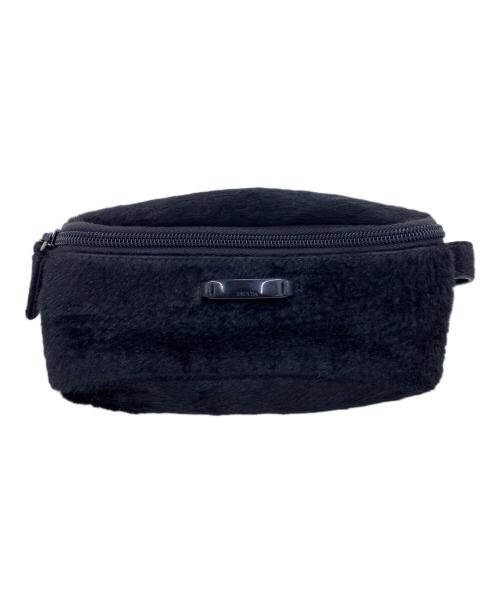 PRADA（プラダ）PRADA (プラダ) ウエストポーチ ブラックの古着・服飾アイテム