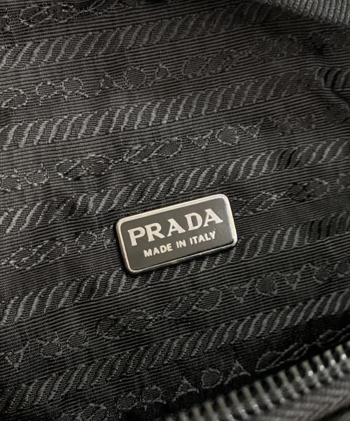 PRADA（プラダ）PRADA (プラダ) ウエストポーチ ブラックの古着・服飾アイテム