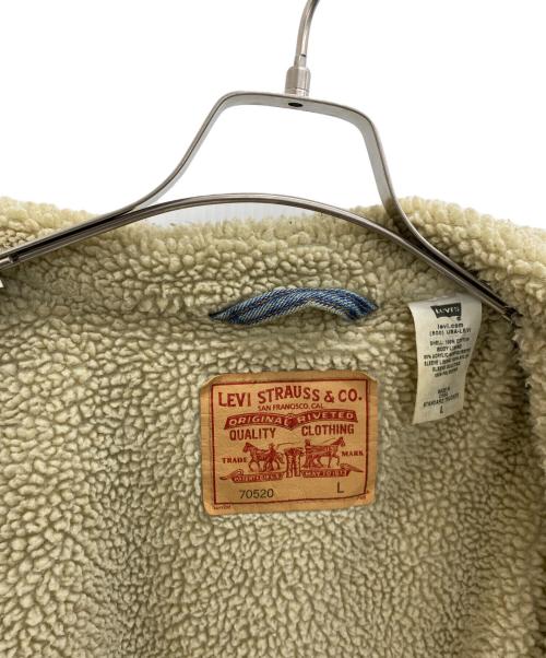 LEVI'S（リーバイス）LEVI'S (リーバイス) デニムボアジャケット スカイブルー サイズ:Lの古着・服飾アイテム