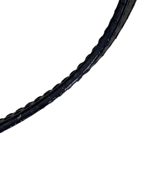 Christian Dior（クリスチャン ディオール）Christian Dior (クリスチャン ディオール) サドルポーチ ベージュ×ブルーの古着・服飾アイテム