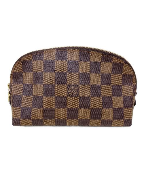 LOUIS VUITTON（ルイ ヴィトン）LOUIS VUITTON (ルイ ヴィトン) ポシェット・コスメティック ブラウンの古着・服飾アイテム