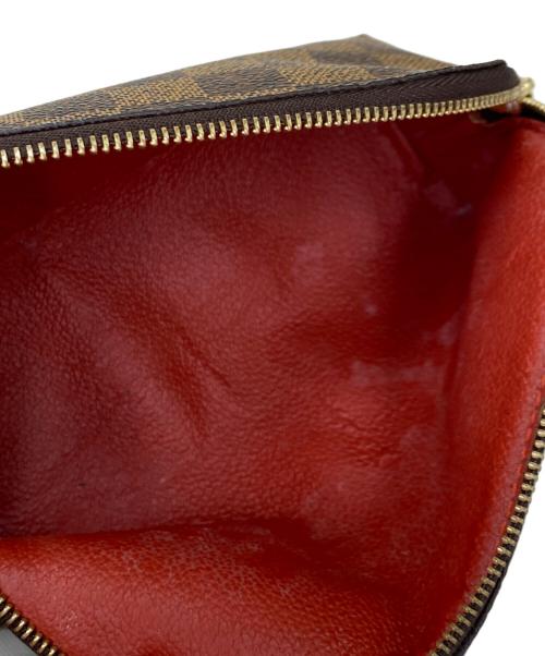 LOUIS VUITTON（ルイ ヴィトン）LOUIS VUITTON (ルイ ヴィトン) ポシェット・コスメティック ブラウンの古着・服飾アイテム