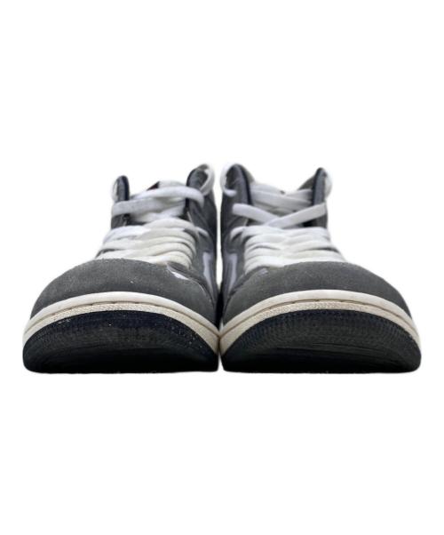 NIKE（ナイキ）NIKE (ナイキ) AIR JORDAN1 Retro High OG ホワイト×グレー サイズ:26cmの古着・服飾アイテム