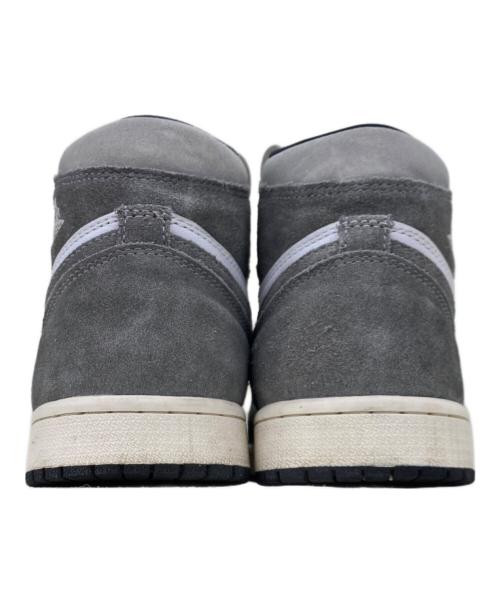 NIKE（ナイキ）NIKE (ナイキ) AIR JORDAN1 Retro High OG ホワイト×グレー サイズ:26cmの古着・服飾アイテム