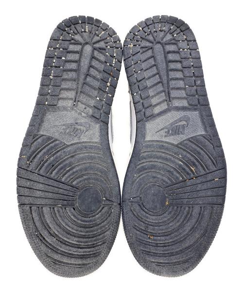 NIKE（ナイキ）NIKE (ナイキ) AIR JORDAN1 Retro High OG ホワイト×グレー サイズ:26cmの古着・服飾アイテム