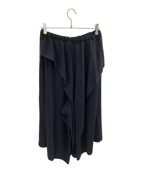 Y's（ワイズ）Y's (ワイズ) ワイドパンツ ブラック サイズ:1の古着・服飾アイテム