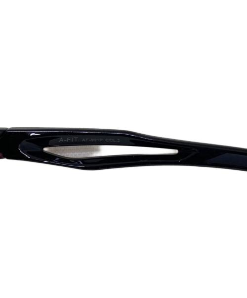 A-FIT（エーフィット）A-FIT (エーフィット) サングラス ブラック×レッドの古着・服飾アイテム