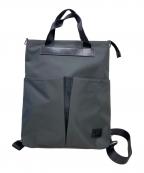 GLENROYALグレンロイヤル）の古着「3wayトートバッグ(ナイロンツイル)」｜グレー×ブラック