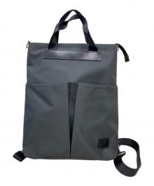 GLENROYAL（グレンロイヤル）の古着「3wayトートバッグ(ナイロンツイル)」｜グレー×ブラック