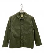 F.O.B FACTORYエフオービー ファクトリー）の古着「長袖シャツ」｜カーキ