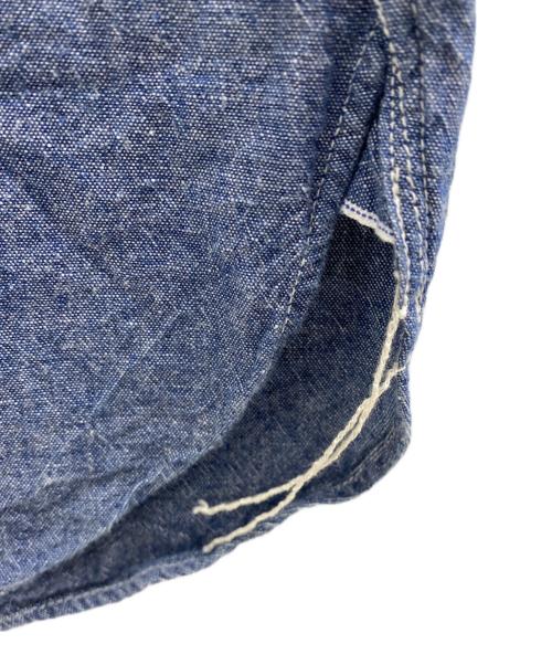 BUZZ RICKSON'S（バズリクソンズ）Buzz Rickson's (バズリクソンズ) 半袖シャツ ブルー サイズ:16の古着・服飾アイテム