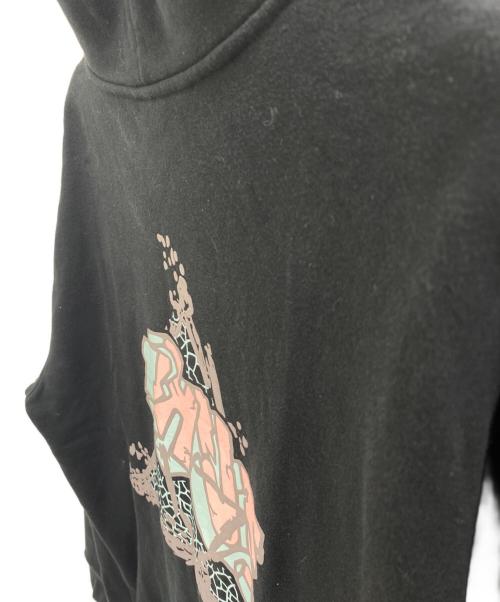 HUF（ハフ）HUF (ハフ) QUAKE TRIPLE TRIANGLE PULLOVER HOODIE ブラック サイズ:Mの古着・服飾アイテム