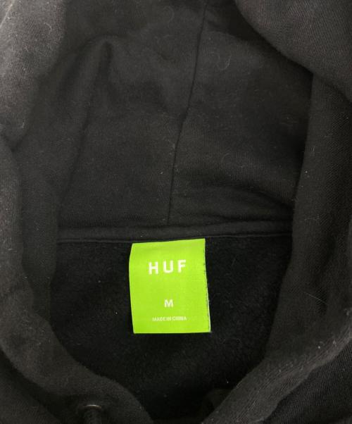 HUF（ハフ）HUF (ハフ) QUAKE TRIPLE TRIANGLE PULLOVER HOODIE ブラック サイズ:Mの古着・服飾アイテム