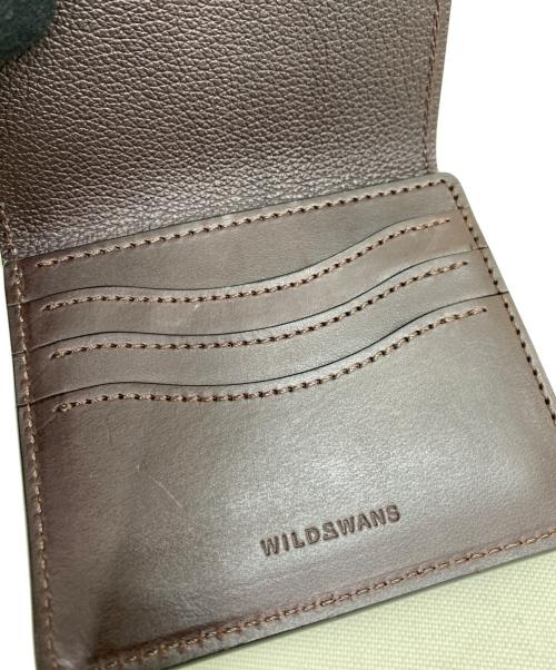 WILDSWANS（ワイルドスワンズ）WILDSWANS (ワイルドスワンズ) カードケース ダークブラウンの古着・服飾アイテム