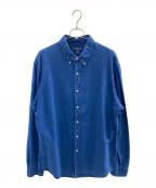 RALPH LAURENラルフローレン）の古着「長袖シャツ」｜ブルー