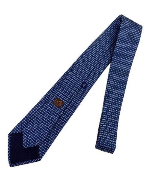 HERMES（エルメス）HERMES (エルメス) ネクタイ ブルー サイズ:-の古着・服飾アイテム