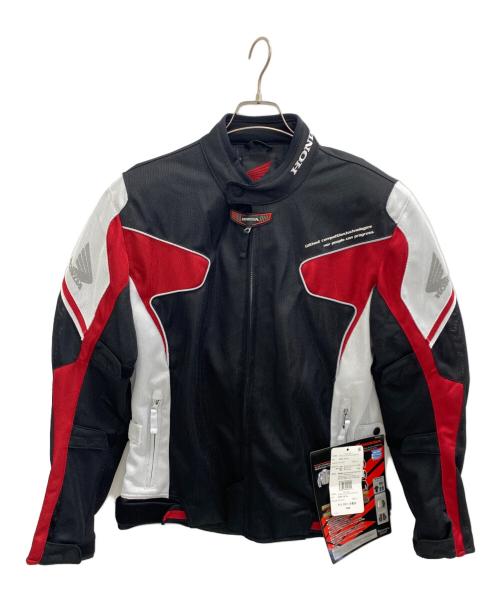 HONDA（ホンダ）HONDA (ホンダ) ブラッシュメッシュジャケット ブラック×レッド サイズ:L 未使用品の古着・服飾アイテム