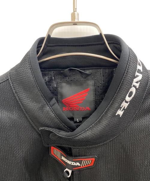 HONDA（ホンダ）HONDA (ホンダ) ブラッシュメッシュジャケット ブラック×レッド サイズ:L 未使用品の古着・服飾アイテム