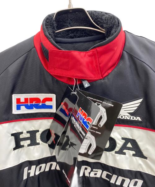 HONDA（ホンダ）HONDA (ホンダ) ウィンターグラフィックブルゾン ブラック×レッド サイズ:Lの古着・服飾アイテム
