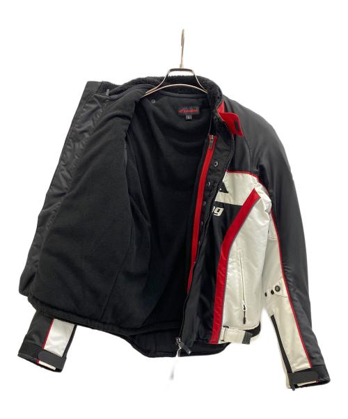 HONDA（ホンダ）HONDA (ホンダ) ウィンターグラフィックブルゾン ブラック×レッド サイズ:Lの古着・服飾アイテム