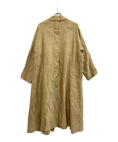 FRAY ID（フレイ アイディー）FRAY ID (フレイ アイディー) トレンチコート ブラウンの古着・服飾アイテム