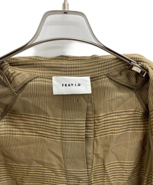 FRAY ID（フレイ アイディー）FRAY ID (フレイ アイディー) トレンチコート ブラウンの古着・服飾アイテム