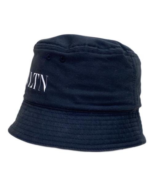 VALENTINO GARAVANI（ヴァレンティノ・ガラヴァーニ）VALENTINO GARAVANI (ヴァレンティノ・ガラヴァーニ) バケットハット ブラック サイズ:59の古着・服飾アイテム