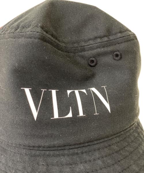 VALENTINO GARAVANI（ヴァレンティノ・ガラヴァーニ）VALENTINO GARAVANI (ヴァレンティノ・ガラヴァーニ) バケットハット ブラック サイズ:59の古着・服飾アイテム