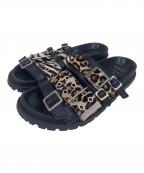 sacaiサカイ）の古着「サンダル」｜ブラック×ベージュ